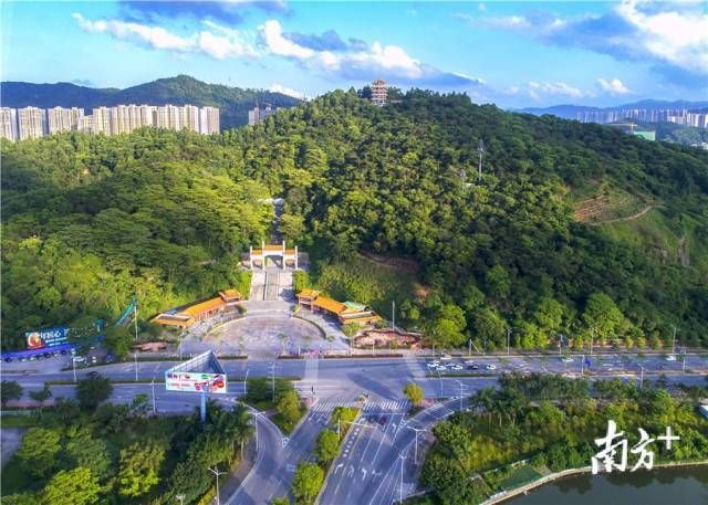 中山市华佗山公园。陈立维摄